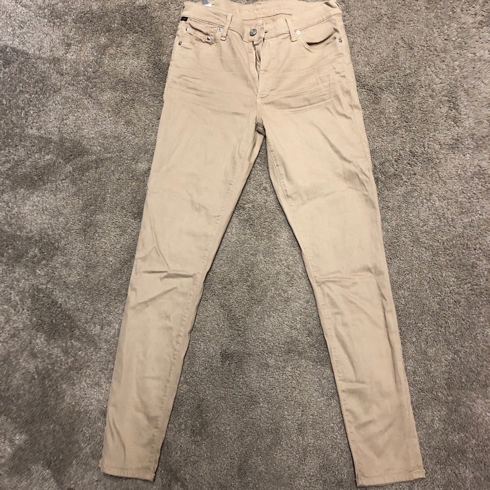 Citizens of humanity tan jeans size 30